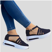 Leisure Women's Shoes Wedge Round Toe Shoes