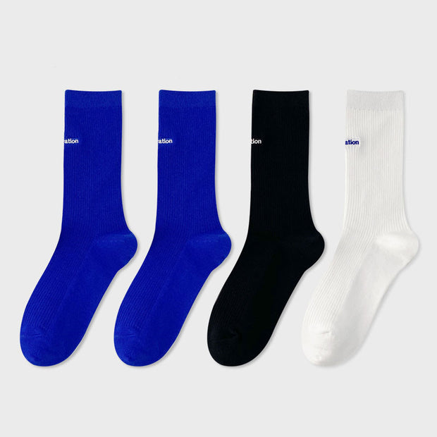 Women's Cotton Mid-tube Socks