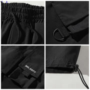 Mens Multi-pocket Functional Wind Workwear Casual Shorts