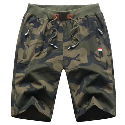 Men's Casual Camo Five Pants Teen Fashion Sports Shorts Men's